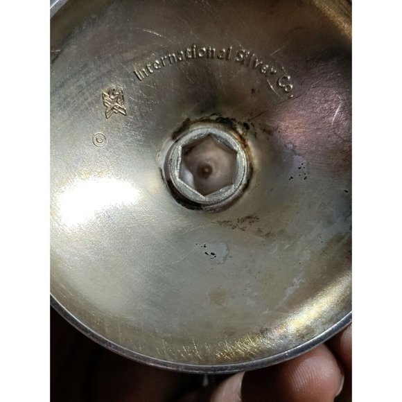 International Silver Co Silver Plated Wine Goblets Set Of 6 - Picture 2 of 9